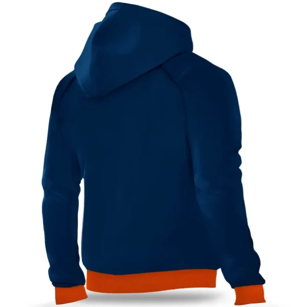 BLUZA KANGURKA BIG LOGO DARK BLUE ORANGE EDITION-Proudest Outlet