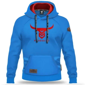 BLUZA KANGURKA BULL BLUE-Proudest Clearance