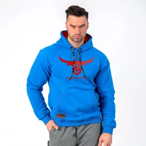 BLUZA KANGURKA BULL BLUE-Proudest Clearance