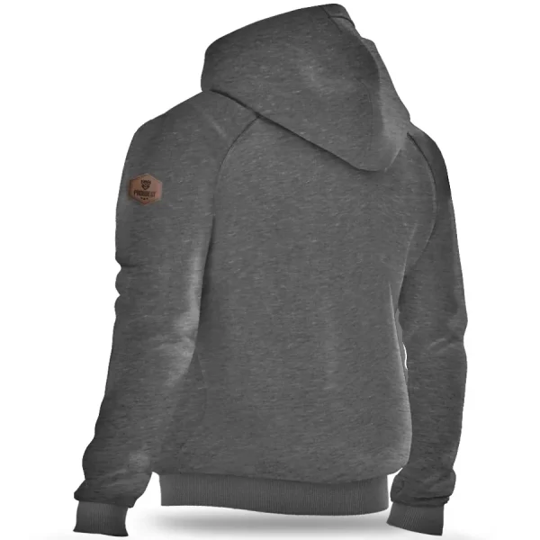 BLUZA KANGURKA BULL GRAY-Proudest Online