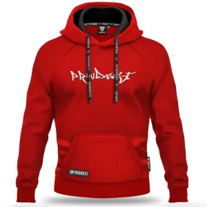 Bluza kangurka lekka FREESTYLE red 48h-Proudest Clearance