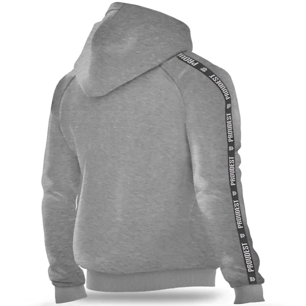 BLUZA KANGURKA SUMMER EDITION GRAY TAPE-Proudest Hot