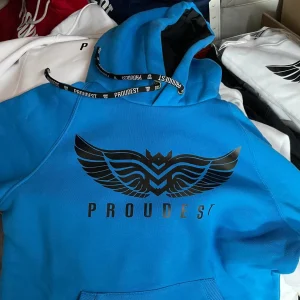 BLUZA KANGURKA WINGS BLUE-Proudest Hot