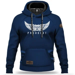 BLUZA KANGURKA WINGS DARK BLUE-Proudest Online