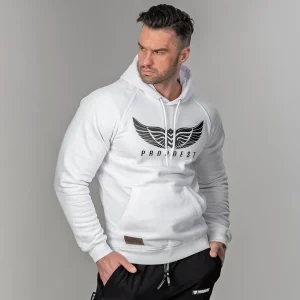 BLUZA KANGURKA WINGS WHITE-Proudest Online