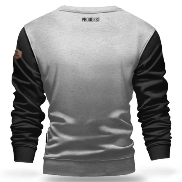 Bluza klasyczna BULL Black&Gray-Proudest Fashion