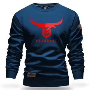 Bluza klasyczna BULL Dark Blue-Proudest Clearance