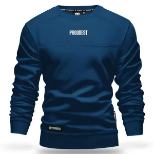 Bluza klasyczna FLUO Dark Blue-Proudest Hot