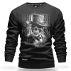 Bluza klasyczna Gentleman Skull Black-Proudest Online