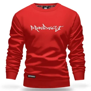 Bluza klasyczna lekka FREESTYLE red-Proudest Fashion