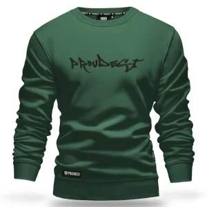 Bluza klasyczna lekka FREESTYLE dark green 48h-Proudest Best