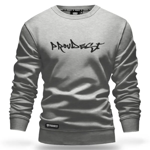 Bluza klasyczna lekka FREESTYLE gray 48h-Proudest Clearance