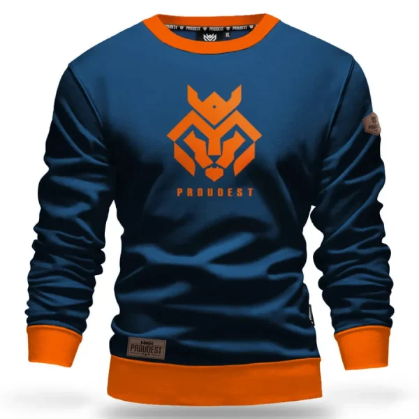 Bluza klasyczna LION Double Orange Edition-Proudest Outlet