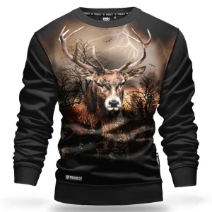 Bluza klasyczna MIX Wild Deer Brown-Proudest Best