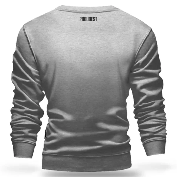 Bluza klasyczna Old Style Light Gray-Proudest Discount