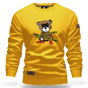 Bluza klasyczna TEDDY BEAR yellow-Proudest Sale