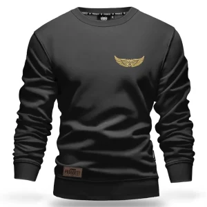 Bluza klasyczna Wings Black 2.0-Proudest Discount