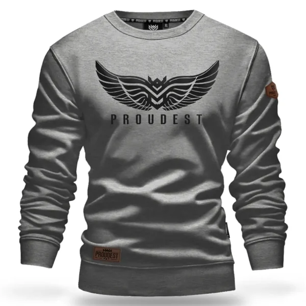 Bluza klasyczna Wings Gray-Proudest Best