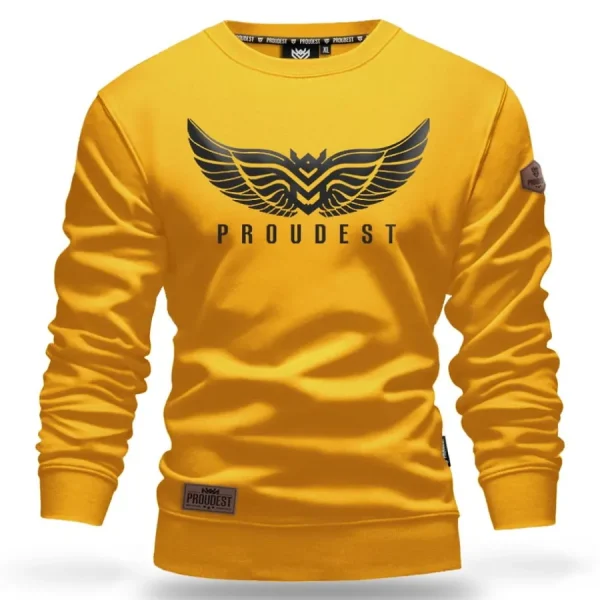 Bluza klasyczna Wings Yellow-Proudest Sale