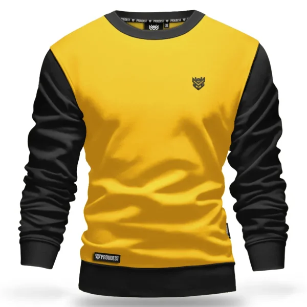 Bluza klasyczna Yellow&Black-Proudest Sale