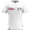 Koszulka bawełniana British GP white-Proudest Discount