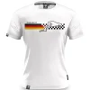 Koszulka bawełniana German GP white-Proudest Hot