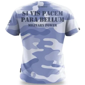 Koszulka klasyczna Military Power Camo Blue-Proudest Online