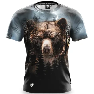 Koszulka klasyczna Wild Bear Blue-Proudest Online