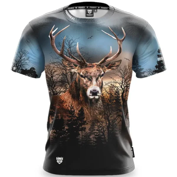 Koszulka klasyczna Wild Deer Blue-Proudest Clearance