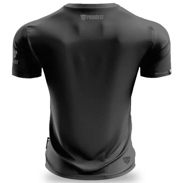 Koszulka slim Black Discreet-Proudest Outlet