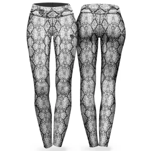 Legginsy damskie White Snake-Proudest Clearance