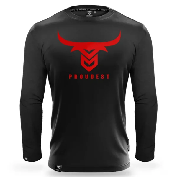 Longsleeve BULL Black-Proudest Discount