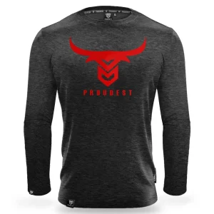 Longsleeve BULL Dark Gray-Proudest New