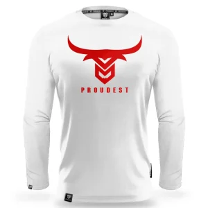 Longsleeve BULL White-Proudest Best