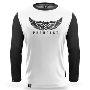 Longsleeve Wings Black & White-Proudest Hot