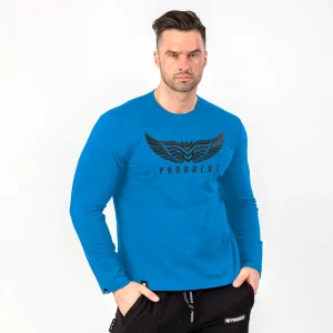 Longsleeve Wings Blue-Proudest Sale