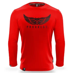 Longsleeve Wings Red-Proudest Discount