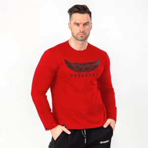 Longsleeve Wings Red-Proudest Discount