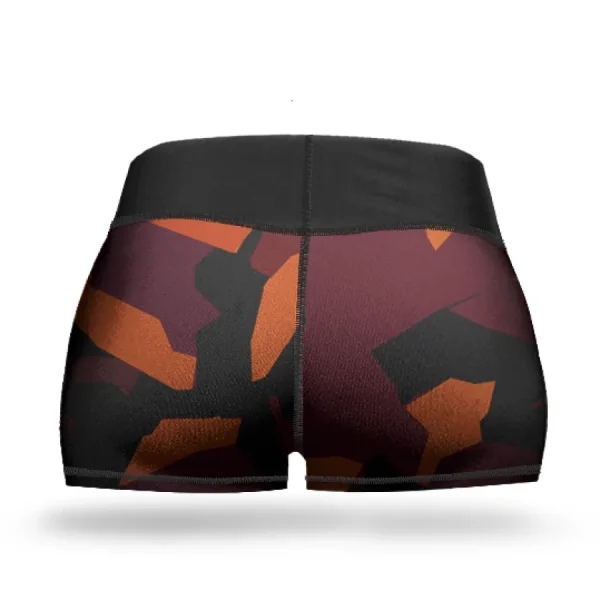 Spodenki elastyczne Damskie Camo N13 Orange-Proudest Discount