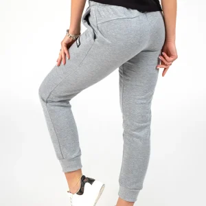 Spodnie Damskie Slim Light Gray Melange-Proudest Sale