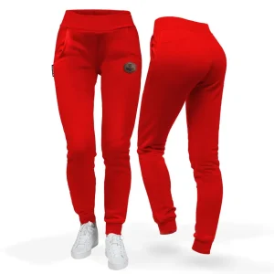 Spodnie Damskie Slim Red Stars-Proudest Discount