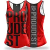 Tank Top damski sportowy Big Red-Proudest Online