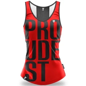 Tank Top damski sportowy Big Red-Proudest Online