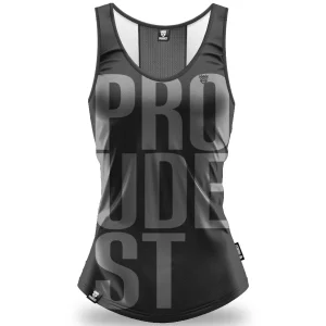 Tank Top Damski sportowy Big Black-Proudest Sale