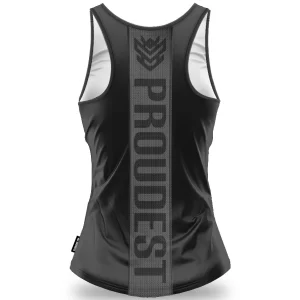 Tank Top Damski sportowy Big Black-Proudest Sale