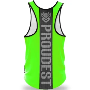 Tank Top sportowy Run2 Green Cool-Proudest New