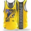 Tank Top sportowy Run2 Yellow Cool-Proudest New